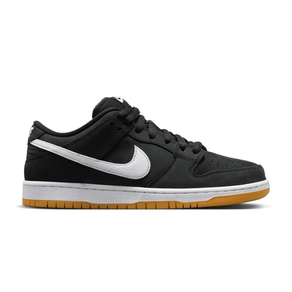 Nike Sb Dunk Low Pro Black / White - Black - Gum Light Brown - Streetart.fr